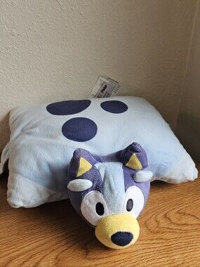 Bluey Pillow Pet Small 9x11 Inch Plush Toy Blue Dog